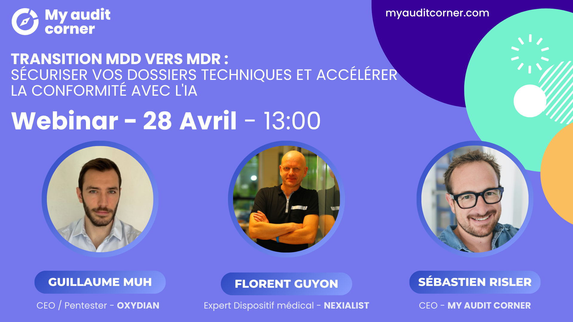 Webinar Transition MDD vers MDR